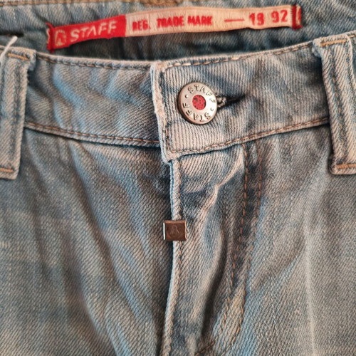 Staff Y2K low rise jeans size 27 used, vintage 1992 denim