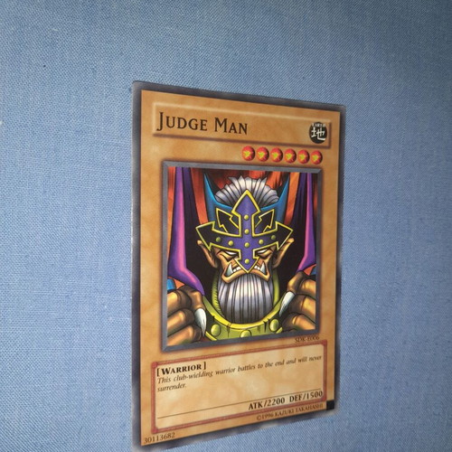 Yu-Gi-Oh κάρτα Judge Man καινούργια