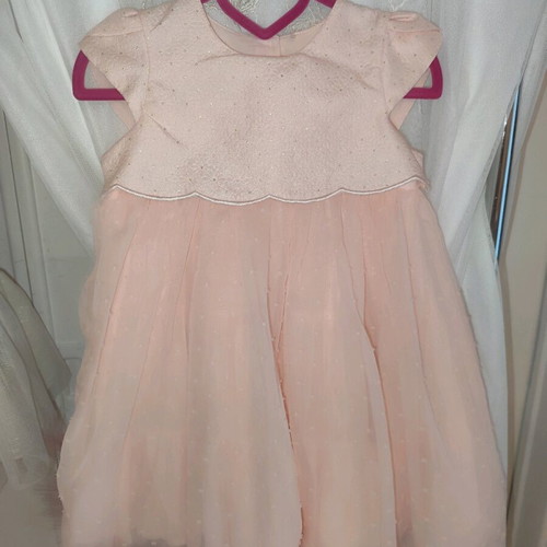 Children's dress like new, soft pink, 18-24 months