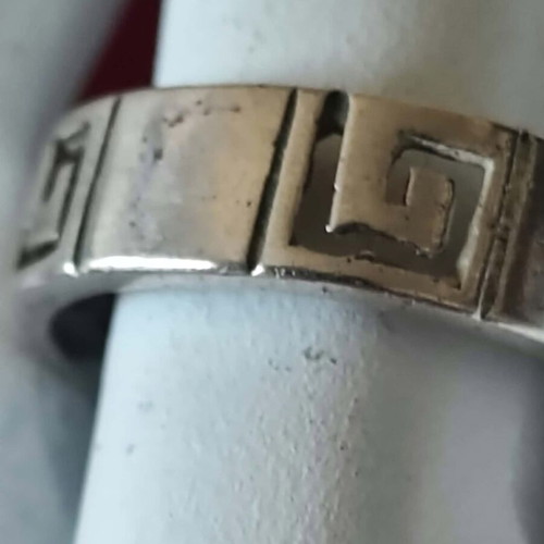Silver ring 925 with zircon and gift ring, like new