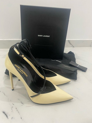 Saint Laurent high heels new, beige, size 37