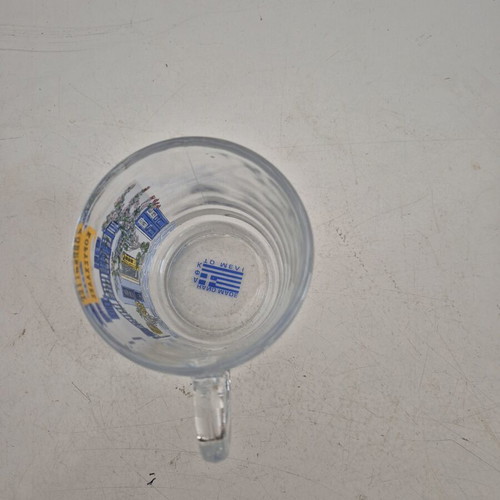 Glass Mug "Koryschades" Evia Greece Souvenir New