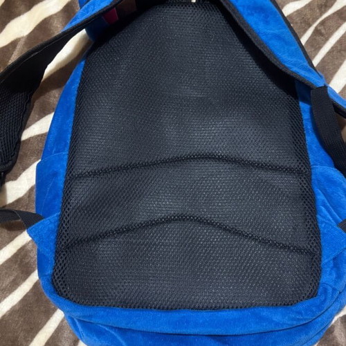 Plush Stitch backpack like new, blue and pink
