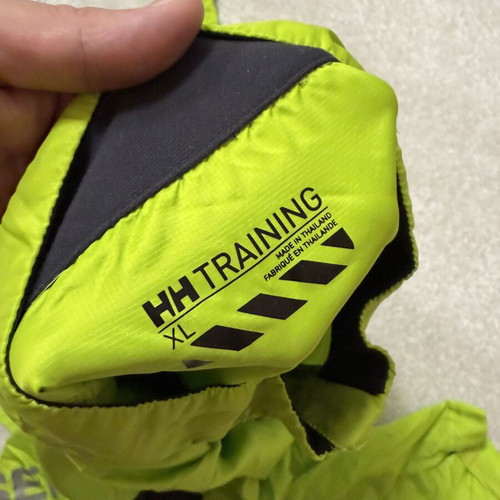 Helly Hansen Windfoil neon green lightweight men's jacket XL