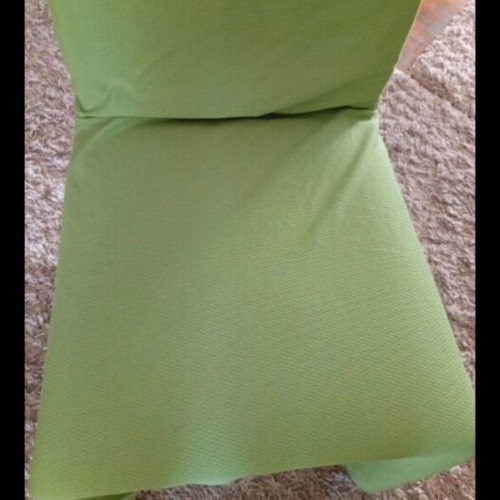 Chair covers set of 6 elastic emerald green