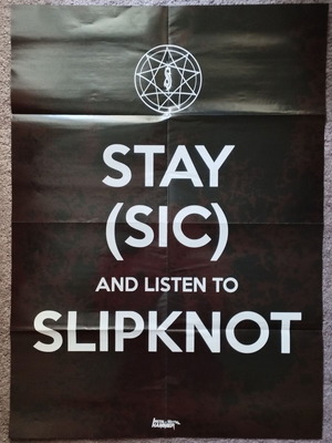Metal Hammer Rush 2112 Slipknot poster
