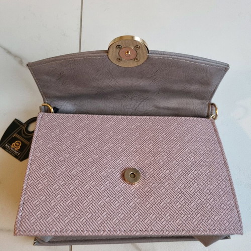 Magnifique pink/grey handbag new with tags