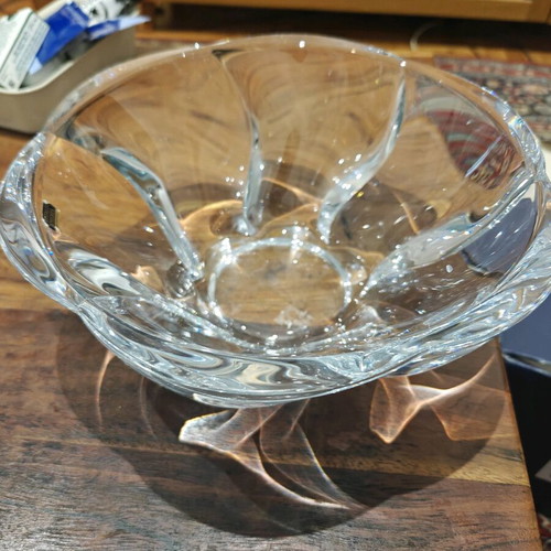 Crystalite Bohemia Macao crystal bowl 25.5cm new