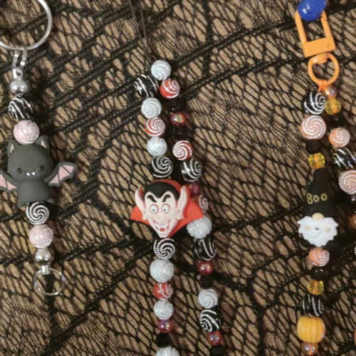Halloween keychains and phone charms new