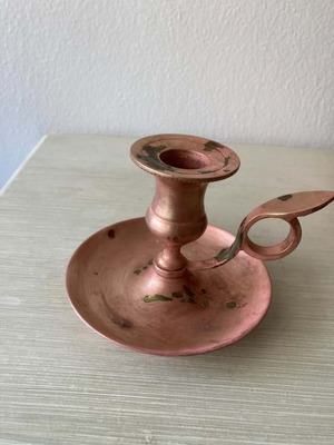 Bronze candlestick like new