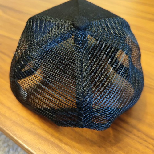 Trucker hat men's one size new black