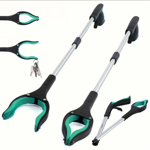 Aluminum folding grabber 81cm new with magnet