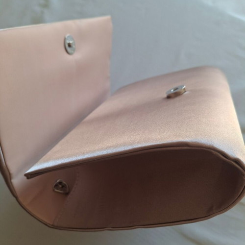 Clutch bag brand new, pink nude
