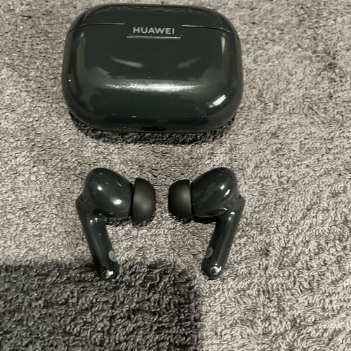 Huawei Freebuds SE 4 ANC earbuds used, black