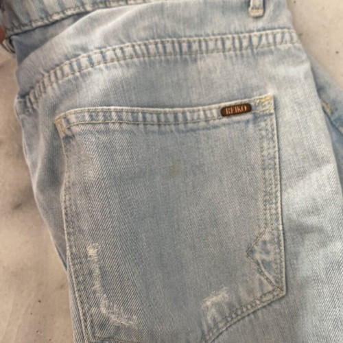 Reiko blue jeans used, soft denim