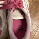 Zara X Barbie kids' athletic shoes, white and pink, size 37