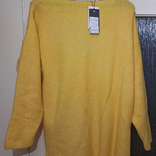 Toi&Moi sweater new, yellow, one size