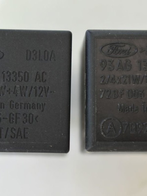 Ford relays used, set of 2 genuine pieces