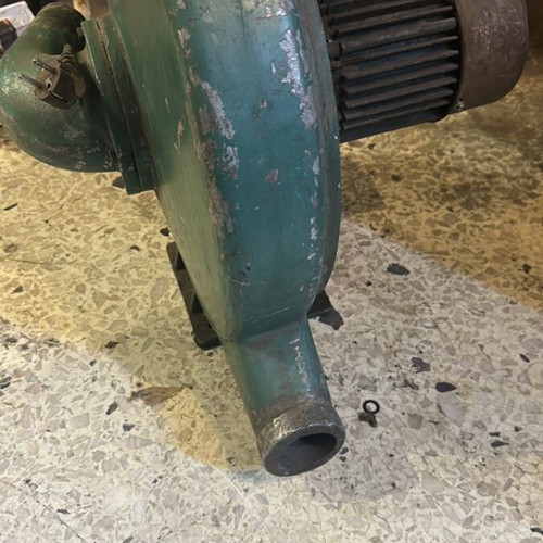 Centrifugal air fan used with built-in electric motor