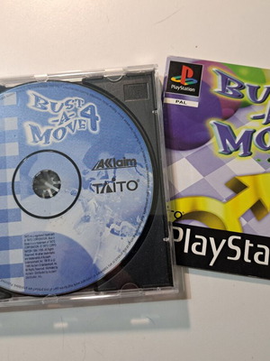 Bust A Move 4 PlayStation PS1 puzzle game used