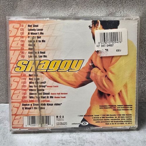 Shaggy Hot Shot CD used, reggae