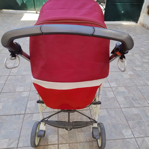 Inglesina Trilogy stroller used with extras and rain cover