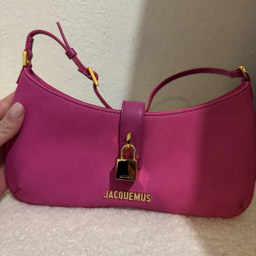 Jacquemus Pink Shoulder Bag New with Dustbag and Box