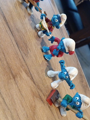 Smurfs figures vintage, like new