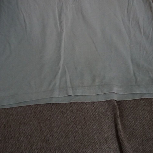 Men's polo shirt short sleeve like new, beige, size M