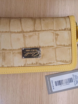 Axel wallet new yellow-beige small size