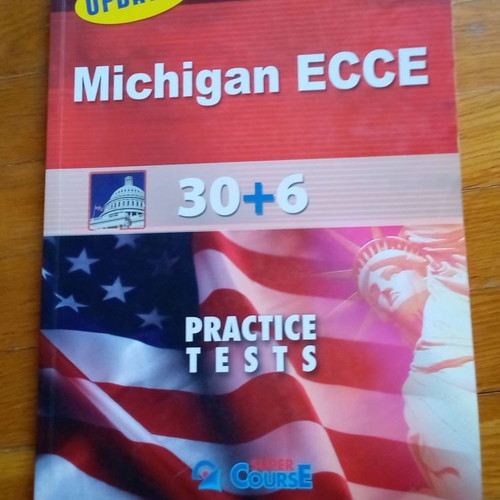 Michigan ECCE Practice Tests book used