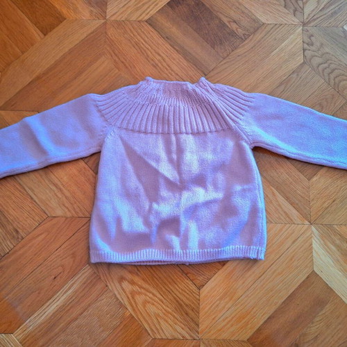 Mango baby cardigan like new, pink, size 80 for 9-12 months