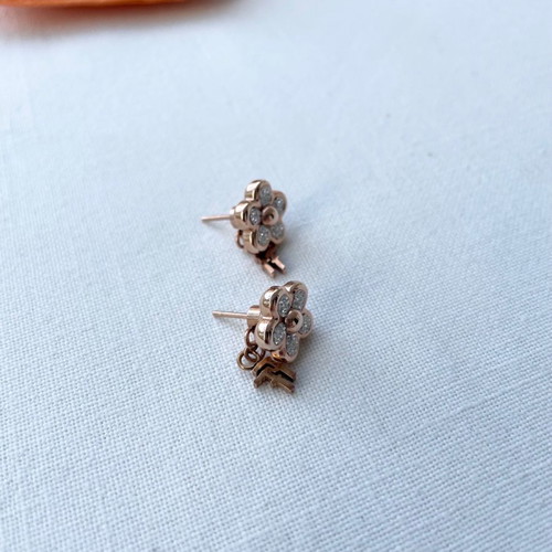 Folli Follie earrings used, authentic, no damage