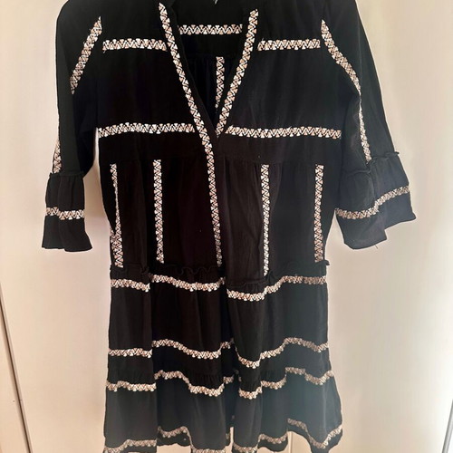 Vero Moda lace dress, black, size XS/34/6