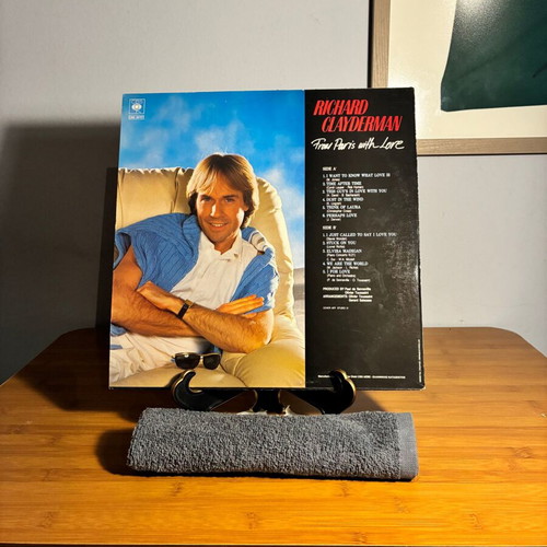 Richard Clayderman From Paris With Love vinyl used, pop