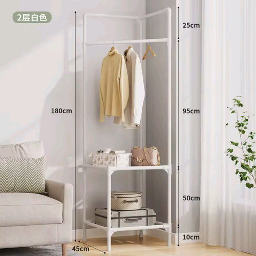Metal corner hanger floor shelf with 3 shelves new