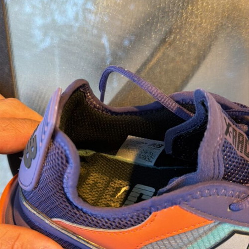 New Balance athletic shoes like new, size 42, purple
