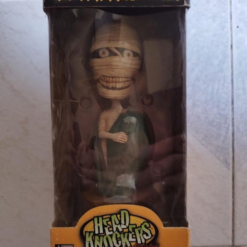 Neca Halloween Head Knocker Mummy new, rare, boxed