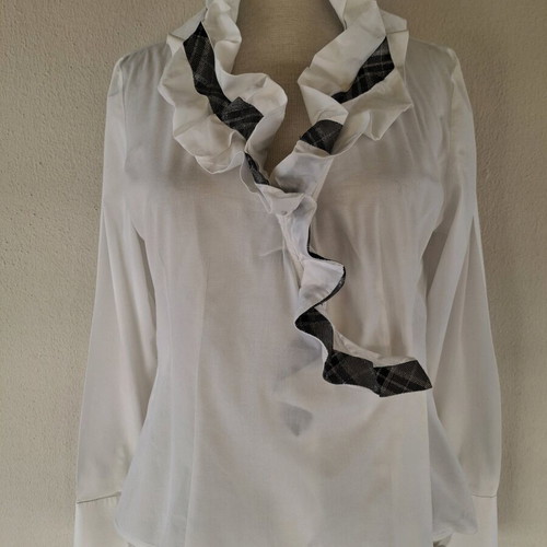 Forel shirt like new, size M-L, white
