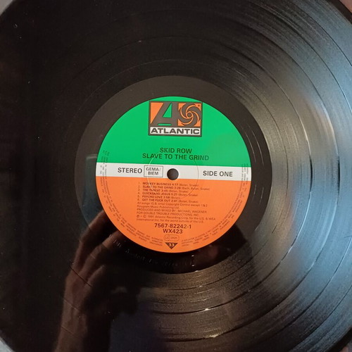 Skid Row Slave to the Grind LP used, metal