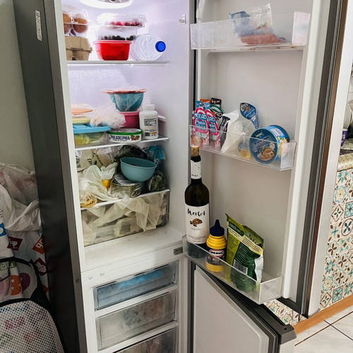 United UCX-3170M inox fridge freezer