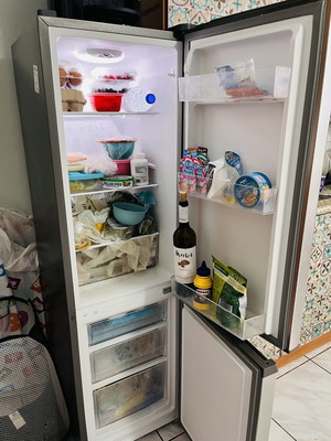 United UCX-3170M inox fridge freezer