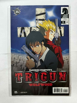 Dark Horse Manga Trigun Wolfwood 2004 One Shot used