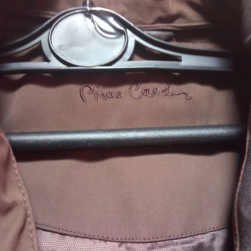 Pierre Cardin brown long jacket like new, size L-XL