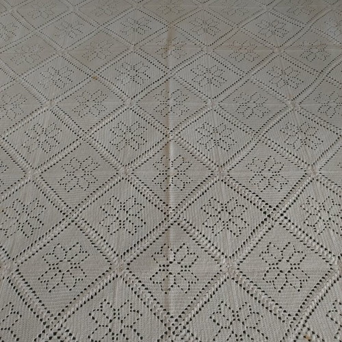 Handmade blanket like new, vintage heirloom 196x145 cm