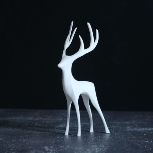Christmas deer stag new, 25cm and 17cm heights