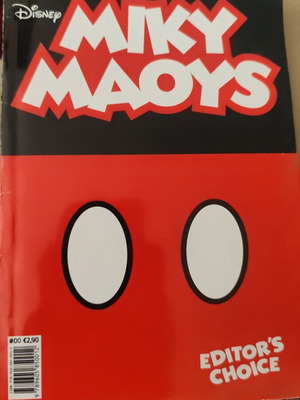 Miky Maoys Disney Editor's Choice comic book