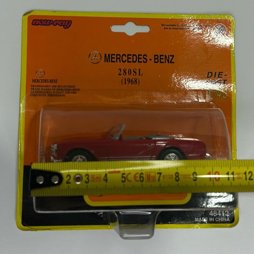 New Ray Mercedes Benz 280SL 1968 καινούργιο