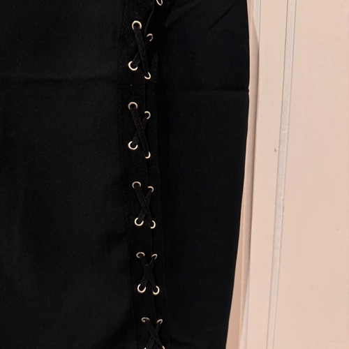 Black fitted Trendyol dress size M like new