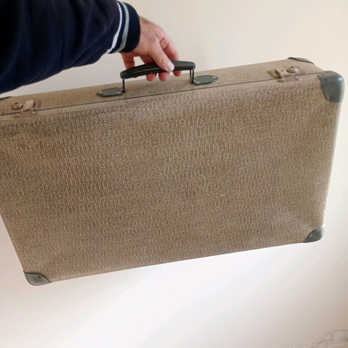 Vintage suitcase 50s RAL Hartplatte